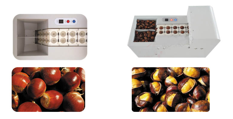 chestnut opening machine