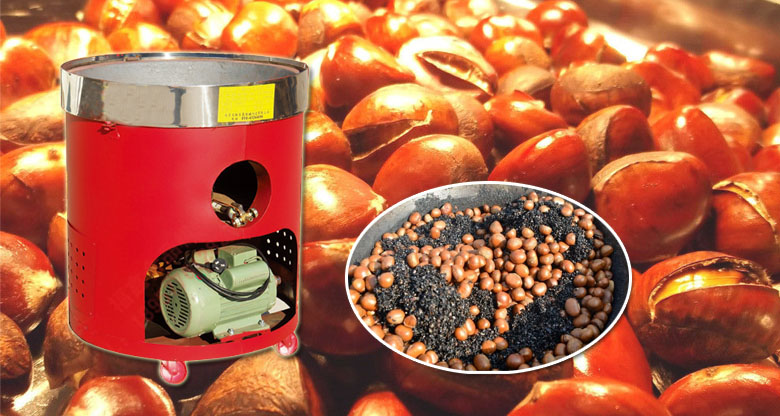 KN-II chestnuts roasting machine