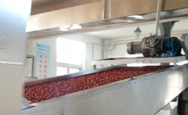 peanut roasting furnace production line