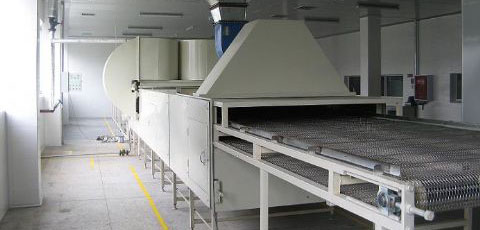 Peanut roasting production line