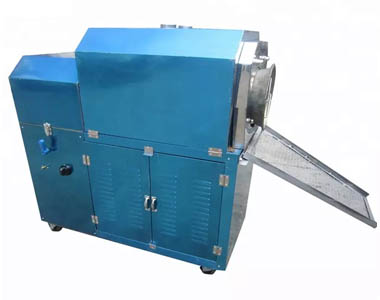 gas heating peanut roasting machine