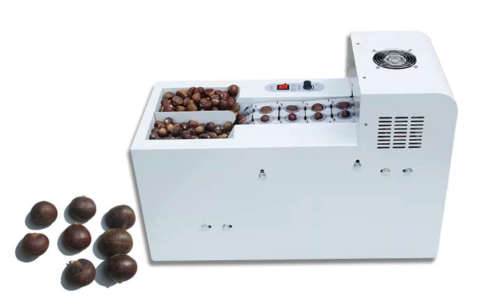 chestnut opening machine