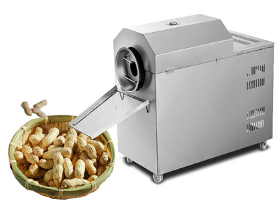 How to adjust the peanut roasting machine when roasting small peanuts