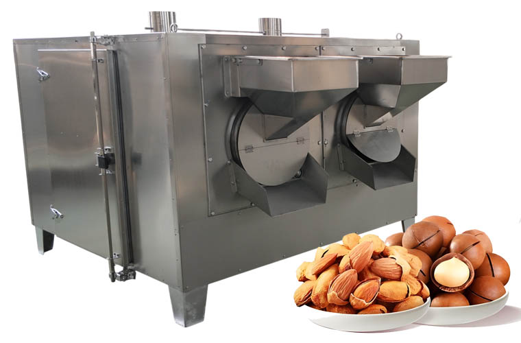 Nut roaster machine