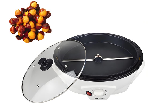 Chestnut roasting machine for home