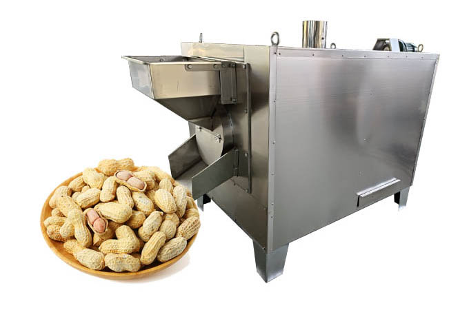 How to deal with the smell when the nut roasting machine works?