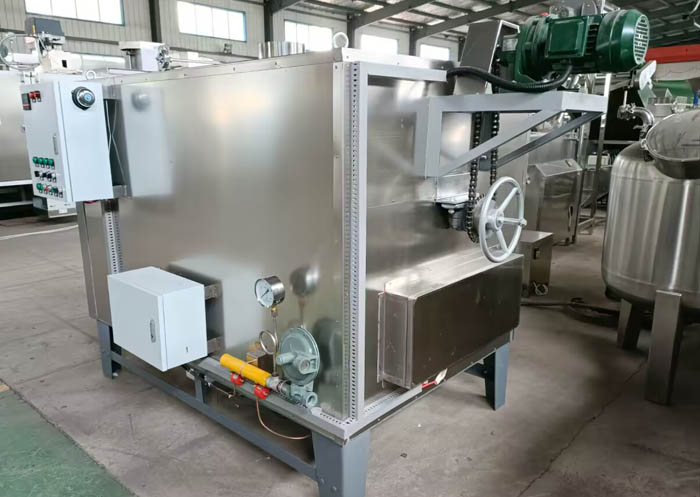 Nut roasting machine